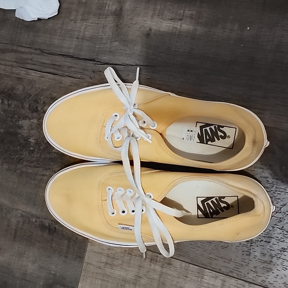 Van lace up canvas women's size 10